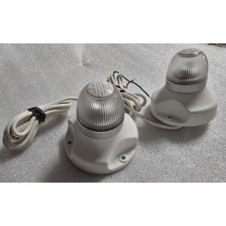 9910 HELLA MARINE LAMPY KOTWICZNE NAVILED360 USCG 2NM 12/24V 1W ELE69605CS (ZESTAW  2 sztuki)