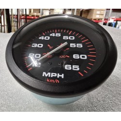 57900E VEETHREE PITOT PRĘDKOŚCIOMIERZ CZARNY 65 MPH