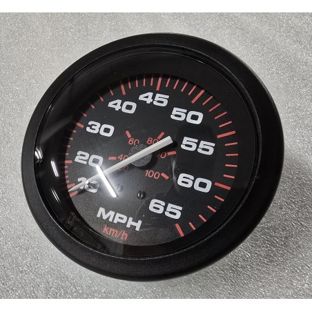 57900E VEETHREE PITOT PRĘDKOŚCIOMIERZ CZARNY 65 MPH