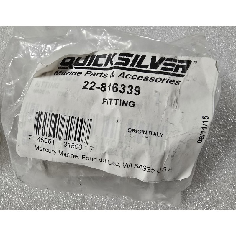 22-816339 MERCURY QUICKSILVER ZŁĄCZKA MONTAŻOWA (2 SZTUKI)