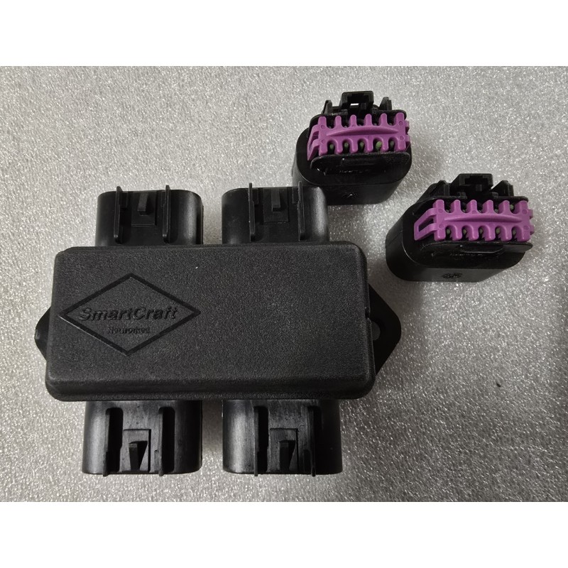 878492K14 MERCURY Zestaw 4-portowej skrzynki przyłączeniowej SmartCraft (POTESTOWY)