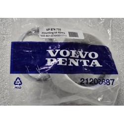 874733 Volvo Penta Pierścień zegara z nakrętką DN 52mm chrom (OUTLET)