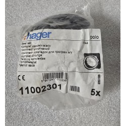11002301 HAGER ZESTAW USZCZELNIAJĄCY IP44 (zestaw 5 SZTUK)