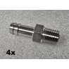 22-8M0058419 QUICKSILVER ZŁĄCZE DO ZBIORNIKA PALIWA GWINT 1/4" DO WĘŻA 5/16"