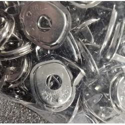 814228670 MSyn Zapięcie "Lift the dot" Nogi (7mm) mosiężne niklowane (ZESTAW 100 sztuk)