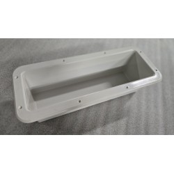 6802 CEREDI POJEMNIK NA GAŚNICĘ 395x155x105 BIAŁY