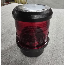 3506232000 S40 AQUA SIGNAL 360ST LAMPA NAWIGACYJNA 474417 12V CZERWONA MASZTOWA, OBUDOWA CZARNA (OUTLET)