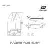 PRI240V PLASTIMO PONTON ZE SZTYWNYM DNEM + SILNIK FLOVER 45LBS (POTESTOWY) PRI240V PLASTIMO PONTON ZE SZTYWNYM DNEM + SILNIK FLOVER 45LBS (POTESTOWY)