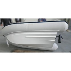 PRI240V PLASTIMO PONTON ZE SZTYWNYM DNEM + SILNIK FLOVER 45LBS (POTESTOWY)