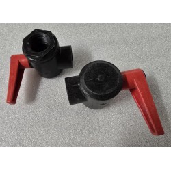 RANDEX ZAWÓR KULOWY 2-DROŻNY KĄTOWY PPG 3/4" EPDM 2 SZTUKI (OUTLET)