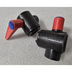 RANDEX ZAWÓR KULOWY 2-DROŻNY KĄTOWY PPG 3/4" EPDM 2 SZTUKI (OUTLET)