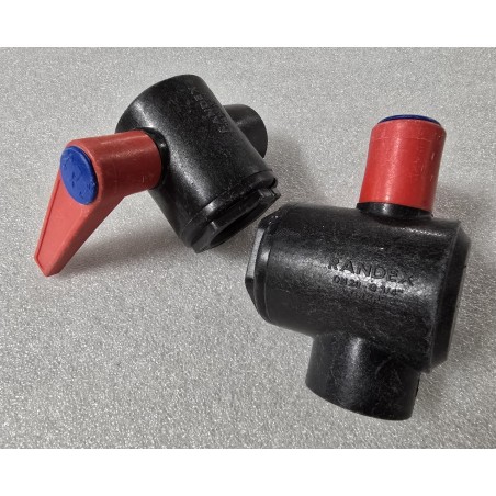 RANDEX ZAWÓR KULOWY 2-DROŻNY KĄTOWY PPG 3/4" EPDM 2 SZTUKI (OUTLET)