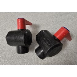 RANDEX ZAWÓR KULOWY 2-DROŻNY KĄTOWY PPG 3/4" EPDM 2 SZTUKI (OUTLET)