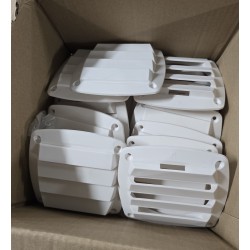 480814 ROCA KRATKI WENTYLACYJNE BEZ ADAPTERA PCV BIAŁE 125x125mm (ZESTAW 15 SZTUK)