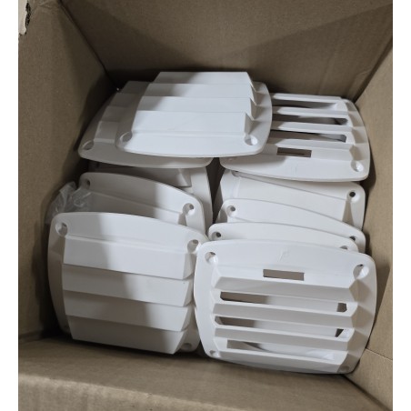 480814 ROCA KRATKI WENTYLACYJNE BEZ ADAPTERA PCV BIAŁE 125x125mm (ZESTAW 15 SZTUK)