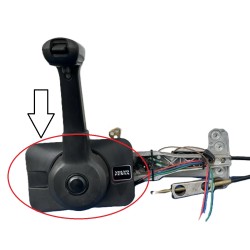 311246 VOLVO PENTA ORYGINALNA OSŁONA MANETKI BOCZNEJ CZARNA