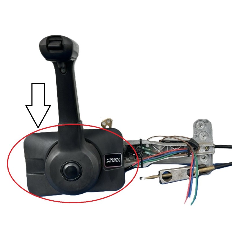 311246 VOLVO PENTA ORYGINALNA OSŁONA MANETKI BOCZNEJ CZARNA 311246 VOLVO PENTA ORYGINALNA OSŁONA MANETKI BOCZNEJ CZARNA