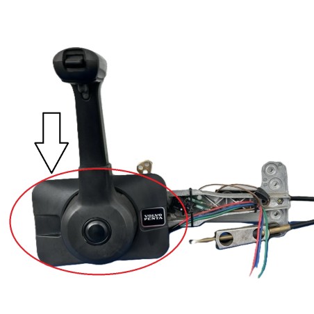 311246 VOLVO PENTA ORYGINALNA OSŁONA MANETKI BOCZNEJ CZARNA