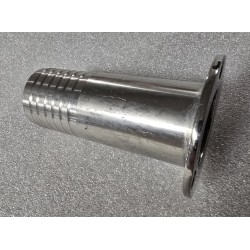 GNIAZDO (SZYJKA) Z KOŁNIERZEM NA 3 ŚRUBY ZE STALI NIERDZEWNEJ (OUTLET) 100x60x30