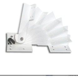 MF1045 TECLA WSPORNIKI PODPÓREK DO SKŁADANEGO FOTELA STERNIKA BIAŁE (ZESTAW 2 SZTUKI)