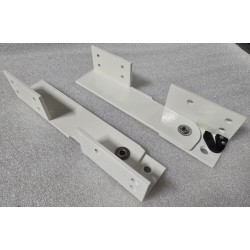 MF1045 TECLA WSPORNIKI PODPÓREK DO SKŁADANEGO FOTELA STERNIKA BIAŁE (ZESTAW 2 SZTUKI)