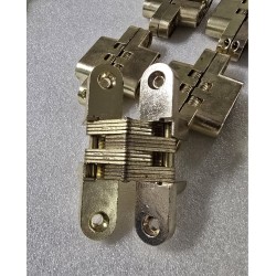 830 CEAM ZAWIAS NIEWIDOCZNY WPUSZCZANY 3D 19x95MM MOSIĄDZ (ZESTAW 10 SZTUK)