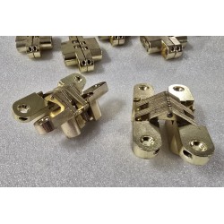 830 CEAM ZAWIAS NIEWIDOCZNY WPUSZCZANY 3D 19x95MM MOSIĄDZ (ZESTAW 10 SZTUK)