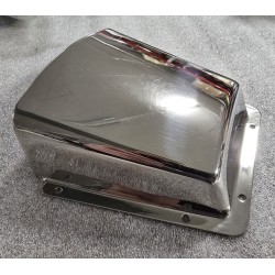 OTWÓR WENTYLACYJNY ZE STALI NIERDZEWNEJ 142(105)x122x60 AISI304  (POWYSTAWOWY)