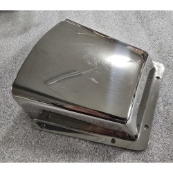 OTWÓR WENTYLACYJNY ZE STALI NIERDZEWNEJ 142(105)x122x60 AISI304  (POWYSTAWOWY)