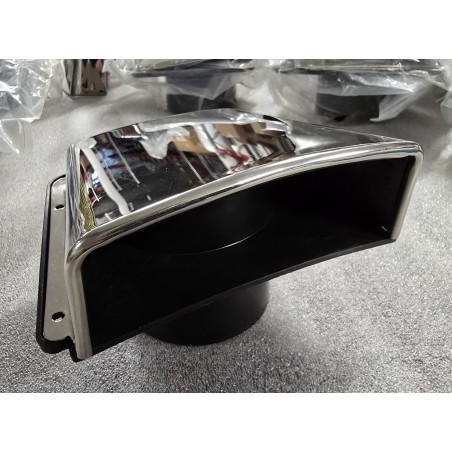 OTWÓR WENTYLACYJNY ZE STALI NIERDZEWNEJ 142(105)x122x60 AISI304  (POWYSTAWOWY)