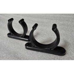 34.355.01 OSCULATI KLIPS PLASTIKOWY 40MM CZARNY (2 SZTUKI)