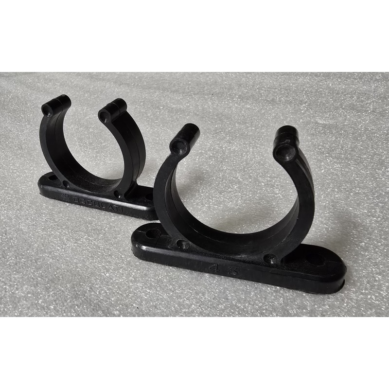 34.355.01 OSCULATI KLIPS PLASTIKOWY 40MM CZARNY (2 SZTUKI)