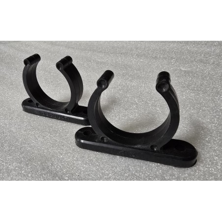 34.355.01 OSCULATI KLIPS PLASTIKOWY 40MM CZARNY (2 SZTUKI)