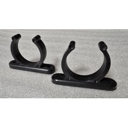 34.355.01 OSCULATI KLIPS PLASTIKOWY 40MM CZARNY (2 SZTUKI)