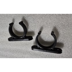 34.355.01 OSCULATI KLIPS PLASTIKOWY 40MM CZARNY (2 SZTUKI)