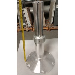 48.701.60 OSCULATI NOGA (POSTUMENT) DO FOTELA BEZ PODSTAWY MOCUJĄCEJ (UŻYWANA, NIEKOMPLETNA)