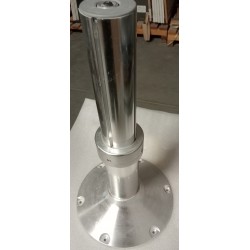 48.701.60 OSCULATI NOGA (POSTUMENT) DO FOTELA BEZ PODSTAWY MOCUJĄCEJ (UŻYWANA, NIEKOMPLETNA)