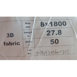 3D GLASS BOWEA Tkanina z włókna szklanego 3D, rolka 50m²