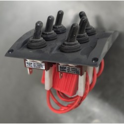 900-6WPBULK BEP MARINE PANEL ELEKTRYCZNY "6" POZIOME 900-6WP (POWYSTAWOWY)