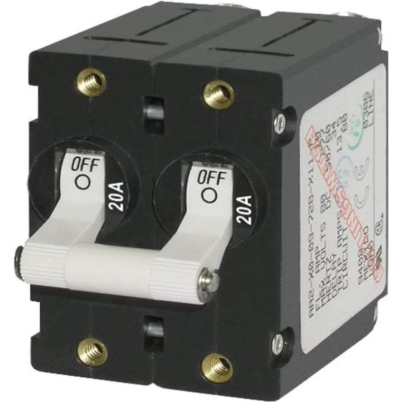 7260 20A BLUESEA BEZPIECZNIK 2-BIEGUNOWY (SILNIK BENZYNOWY)