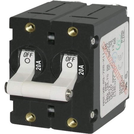 7260 20A BLUESEA BEZPIECZNIK 2-BIEGUNOWY (SILNIK BENZYNOWY)