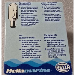 2LT002984-351 HELLA MARINE ŚWIATŁO MASZTOWE NAWIGACYJNE 2984 BIAŁE 12V 3NM (POWYSTAWOWE)