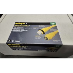6153SPP MARINCO Wtyczka z przewodem 50A bez lampek 125V 50FT. ŻÓŁTY