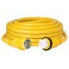 6153SPP MARINCO Wtyczka z przewodem 50A bez lampek 125V 50FT. ŻÓŁTY
