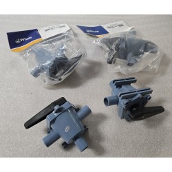 DV5630 WHALE ZAWÓR TRÓJDROŻNY DO WODY DN 25MM (OUTLET)