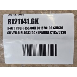 R121141.GK VITRIFRIGO RAMKA MONTAŻOWA SREBRNA SZARA DO LODÓWEK OCEAN C115/C130 VITRIFRIGO