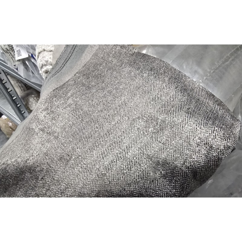 7587/01 MIZAR TKANINA BLACK EDITION Z KOLEKCJI GOLDWYN PRINTS&WEAVES INACHI STEEPLE GREY CIEMNY SZARY ROLKA 5mb