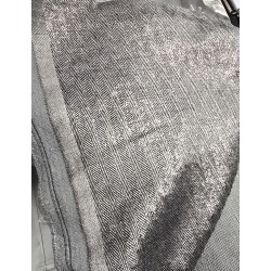 7587/01 MIZAR TKANINA BLACK EDITION Z KOLEKCJI GOLDWYN PRINTS&WEAVES INACHI STEEPLE GREY CIEMNY SZARY ROLKA 5mb