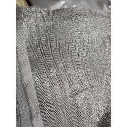 7587/01 MIZAR TKANINA BLACK EDITION Z KOLEKCJI GOLDWYN PRINTS&WEAVES INACHI STEEPLE GREY CIEMNY SZARY ROLKA 5mb