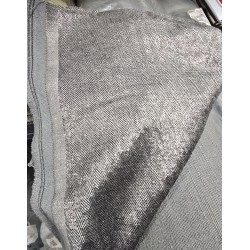 7587/01 MIZAR TKANINA BLACK EDITION Z KOLEKCJI GOLDWYN PRINTS&WEAVES INACHI STEEPLE GREY CIEMNY SZARY ROLKA 5mb